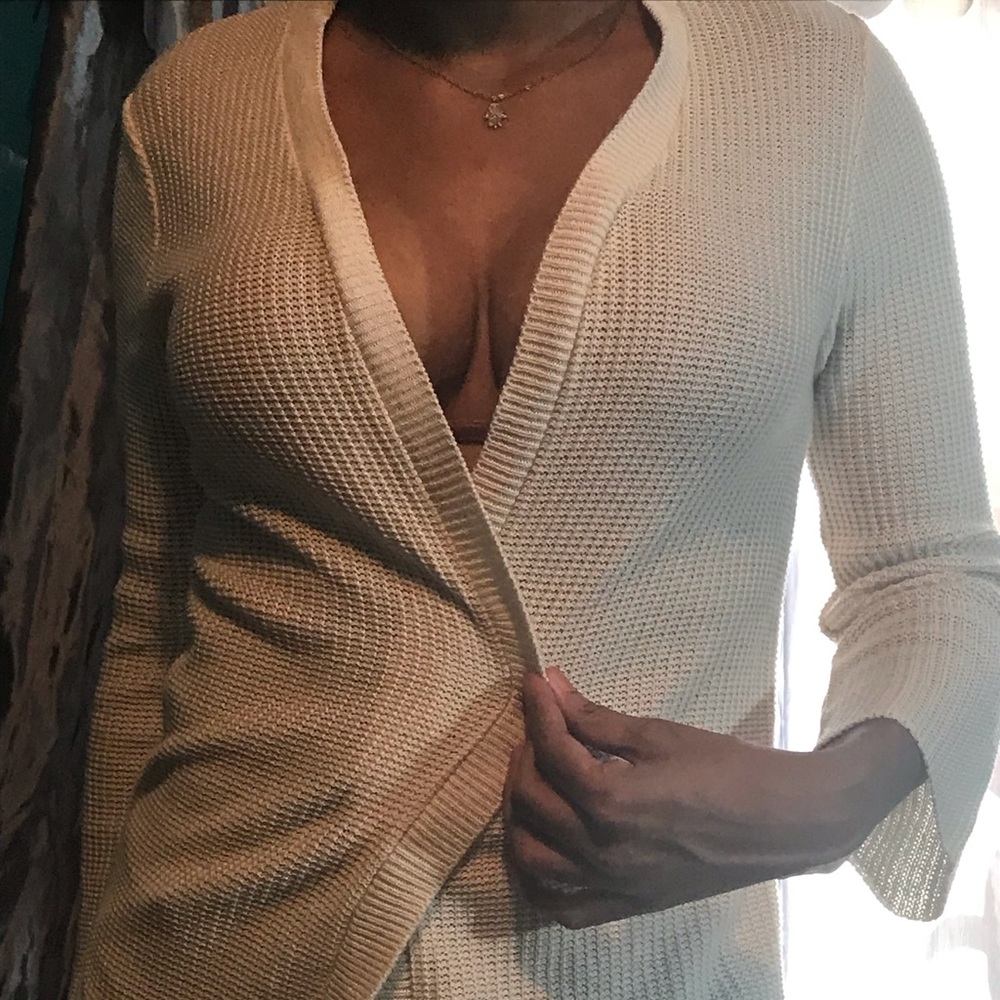 Beige cardigan